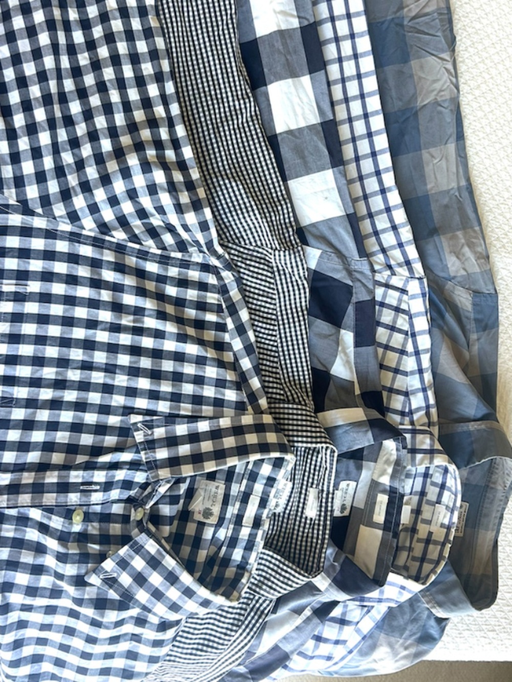 J.Crew Men’s XL Tailored Fit 100% Cotton Shirt Capsule — 5 Shirts